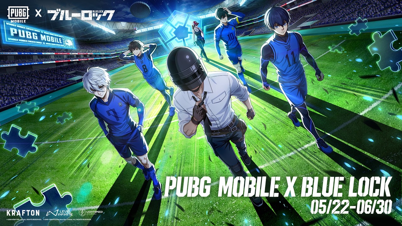 PUBG MOBILE X BLUE LOCK | Collaboration Trailer