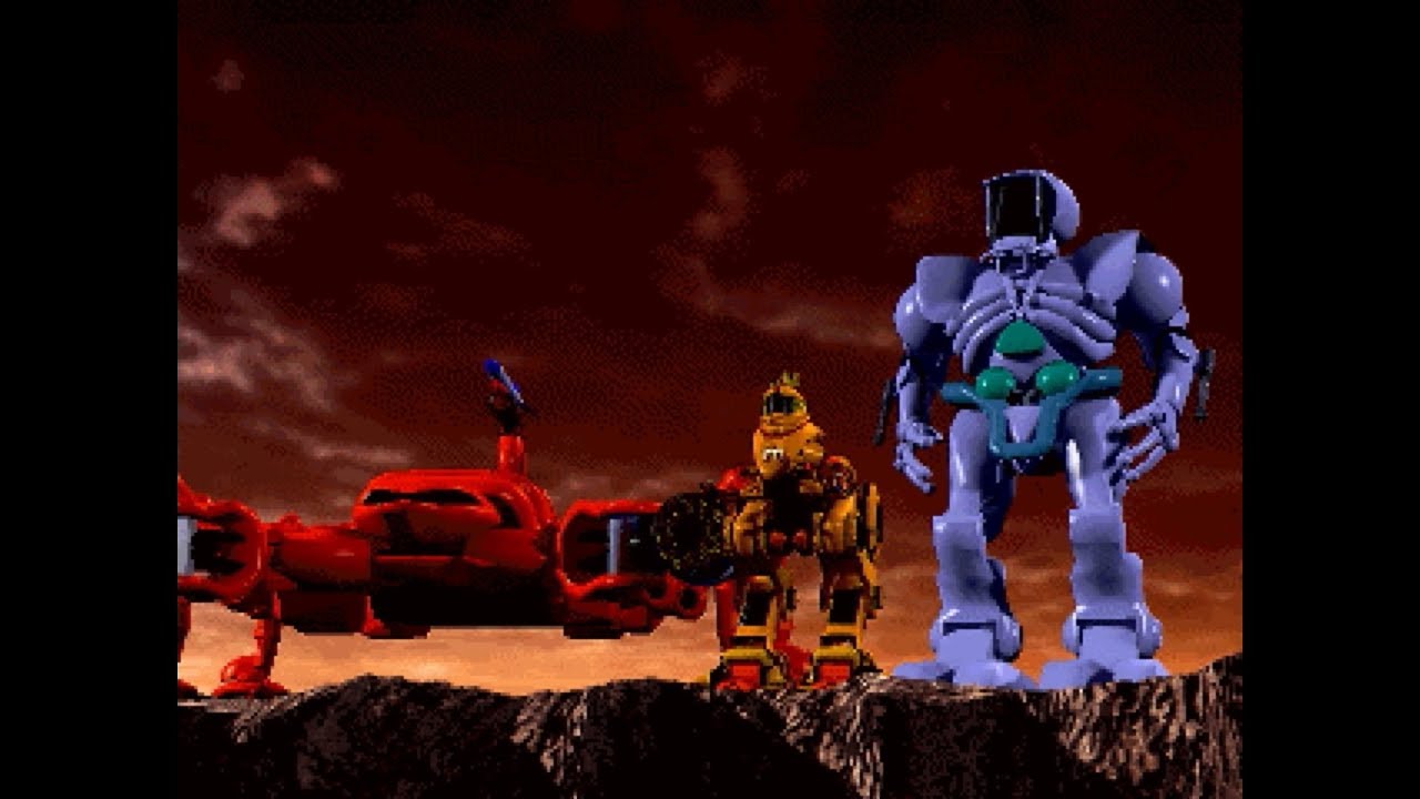 Ultrabots / Xenobots (1993) Intro & Gameplay