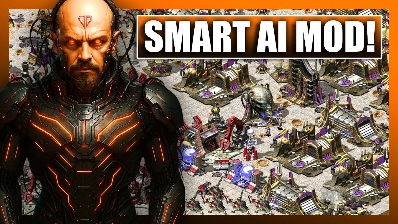 Red Alert 2 Smart AI Mod – Yuri & Soviet Alliance vs 6 Insane Enemies!