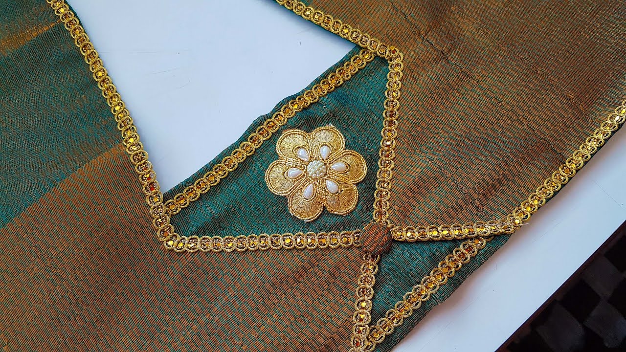 New Simple - ब्लाउज डिजाइन | Blouse designs | blauj dizain