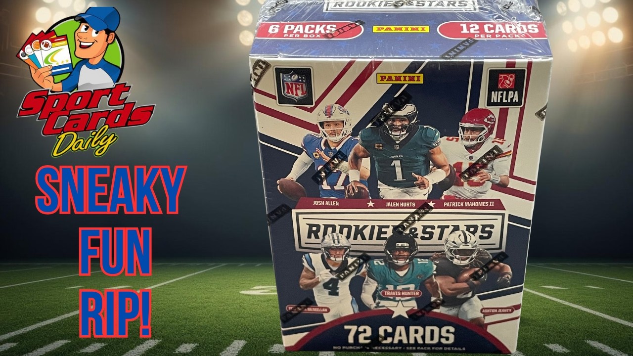 Ripping A 2025 Panini Rookies & Stars Blaster Box | What To Expect If You Buy.