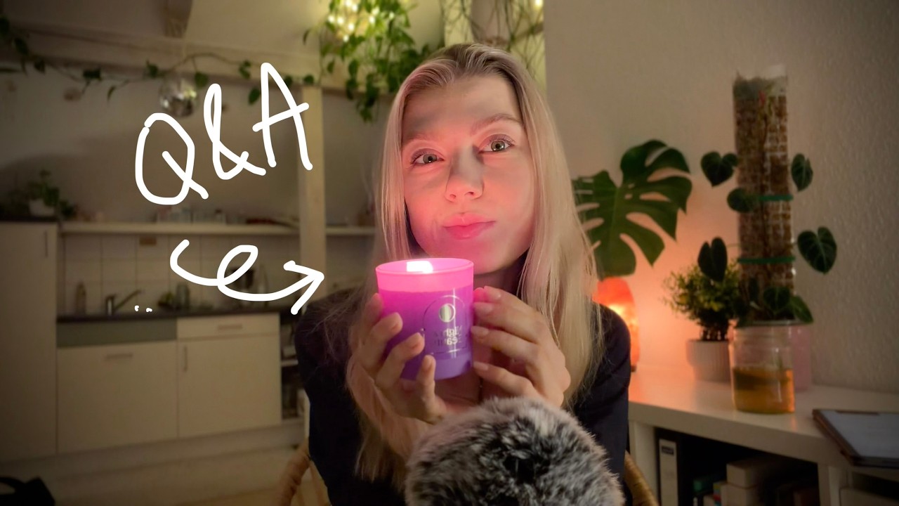 asmr persönliche fragen beantworten | q&a ✨