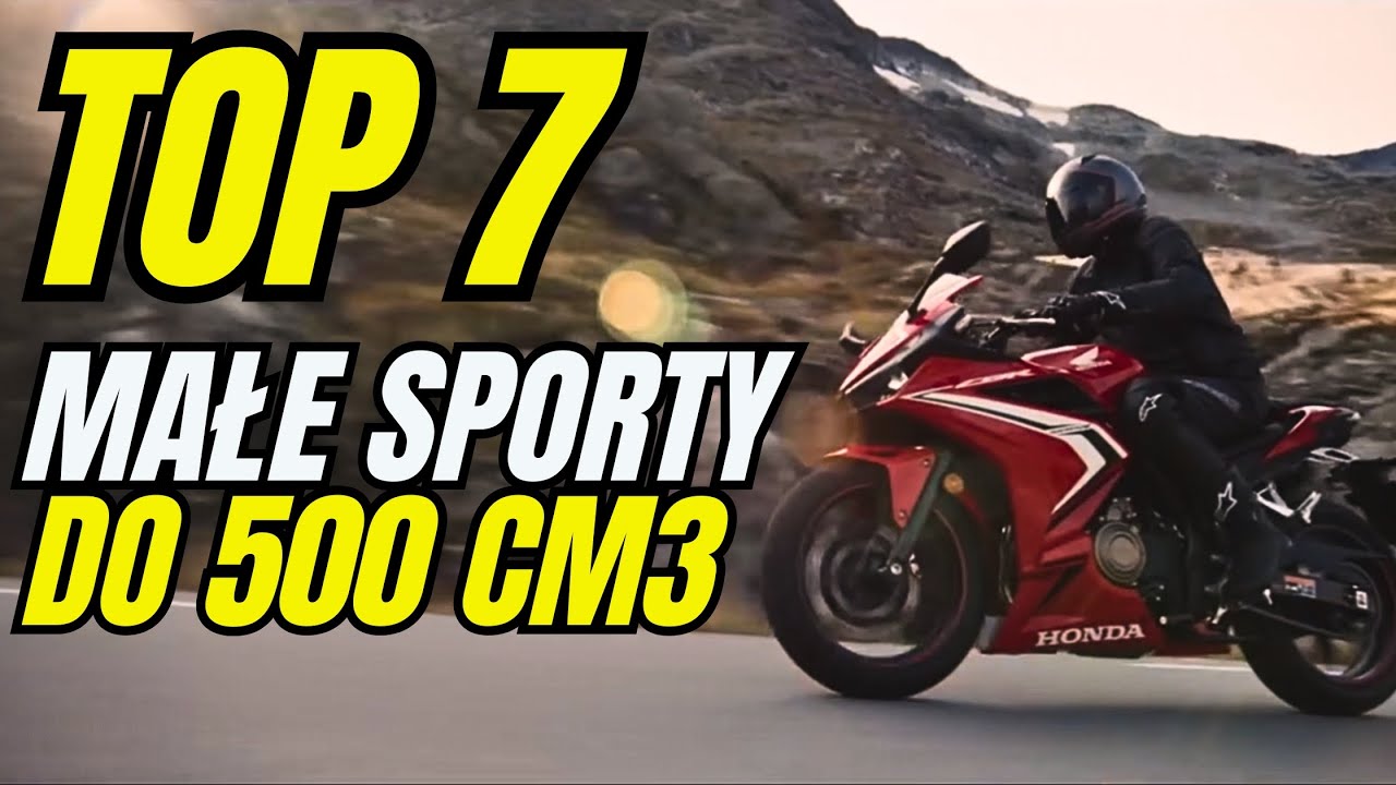 TOP 7 | Ranking motocykli sportowych do 500 cm3 | Ranking sprzedaży Motocykli 2025 PL