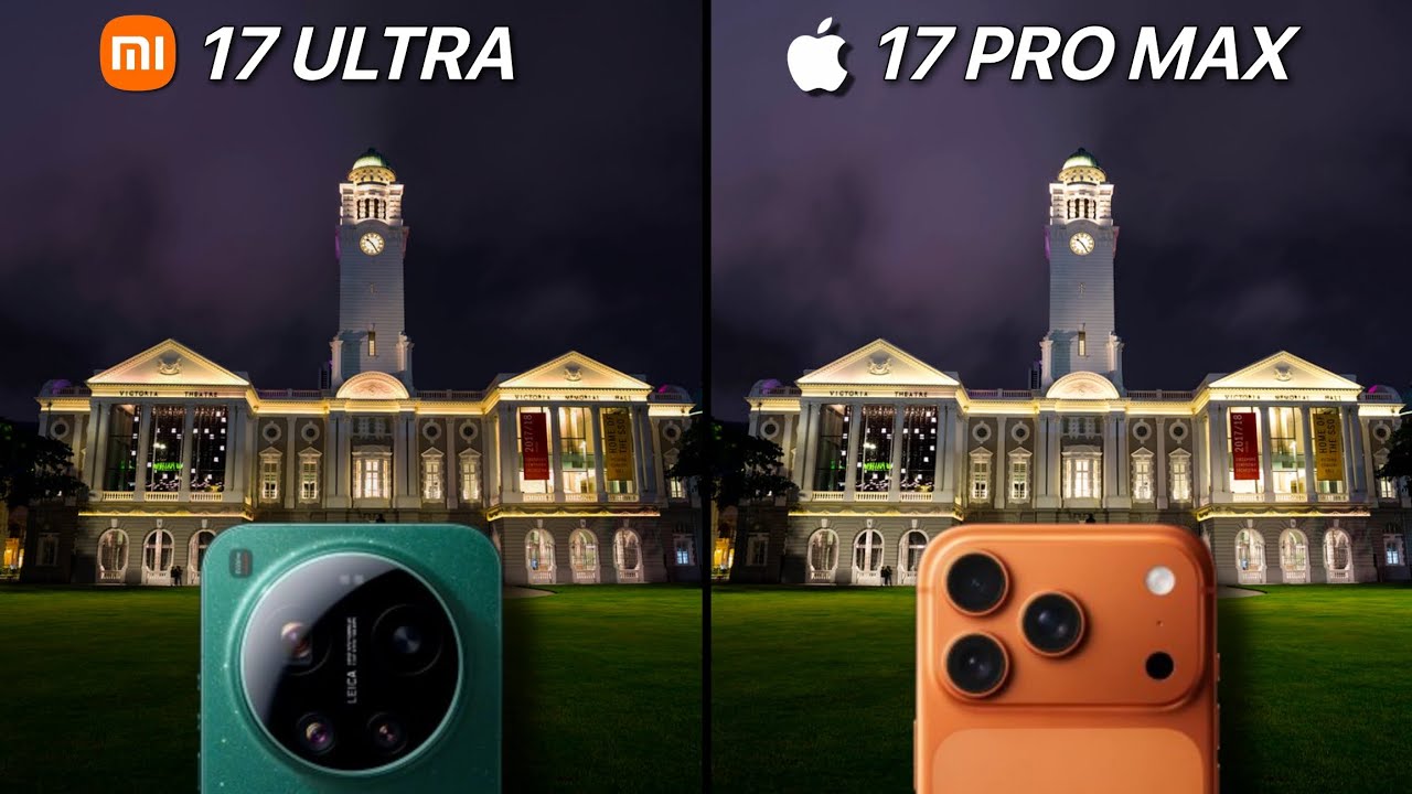 Сравнительный тест камер Xiaomi 17 Ultra и iPhone 17 Pro Max.