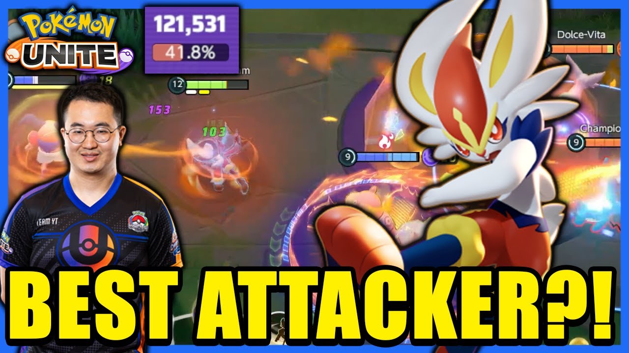 Make CINDERACE UNSTOPPABLE With This S+ Tier Pyro Ball Build! | Pokémon Unite