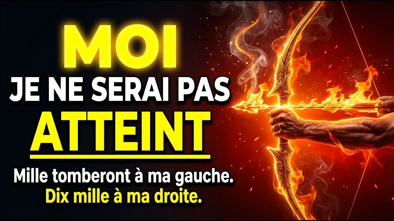 PSAUME 91 – PRIÈRE DE PROTECTION PUISSANTE | JE NE SERAI PAS ATTEINT