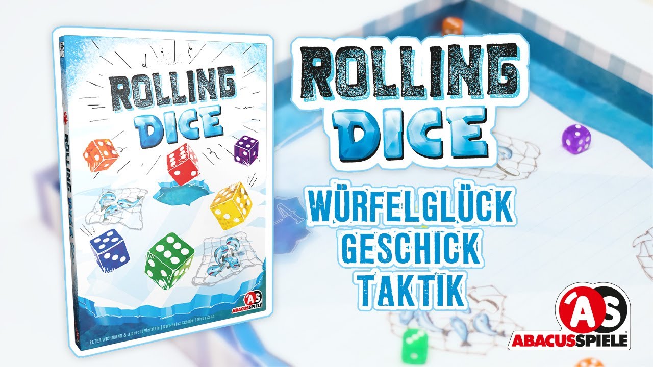 ABACUSSPIELE &ndash; ROLLING DICE &ndash; W&uuml;rfelspa&szlig; f&uuml;r 2-6 Spieler*innen
