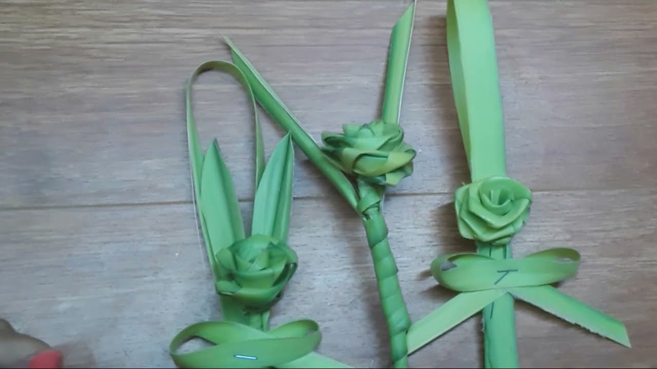 COMO TEJER PALMAS PARA DOMINGO DE RAMOS