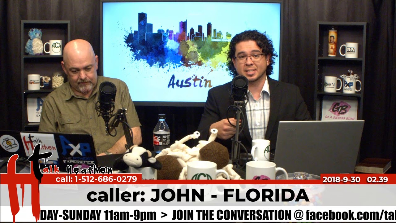 Caller Knows Matt & Eric Believe in God | John - Florida | Talk Heathen 02.39