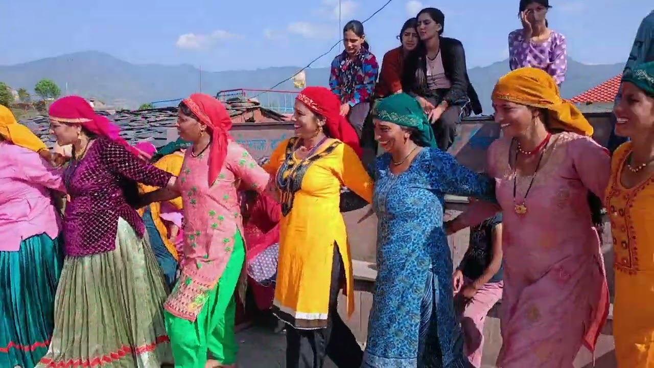 जौनपुर उत्तराखंड का अनोखा डांस।।Pahari Lifestyle 