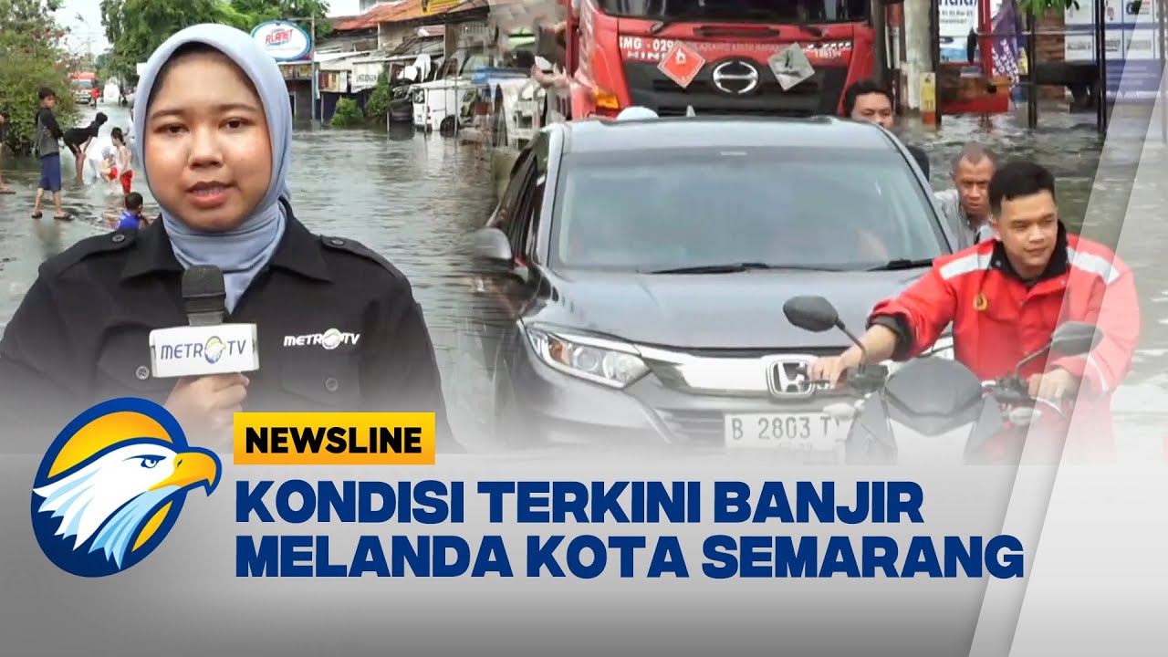 Kondisi Terkini Banjir di Kota Semarang [Newsline]