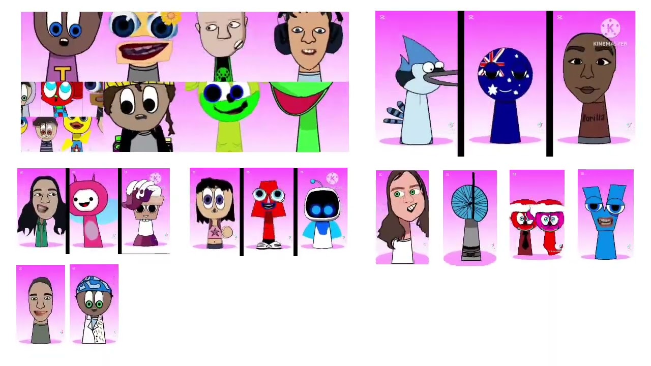 my sprunki oc TikTok capcut 28 parison