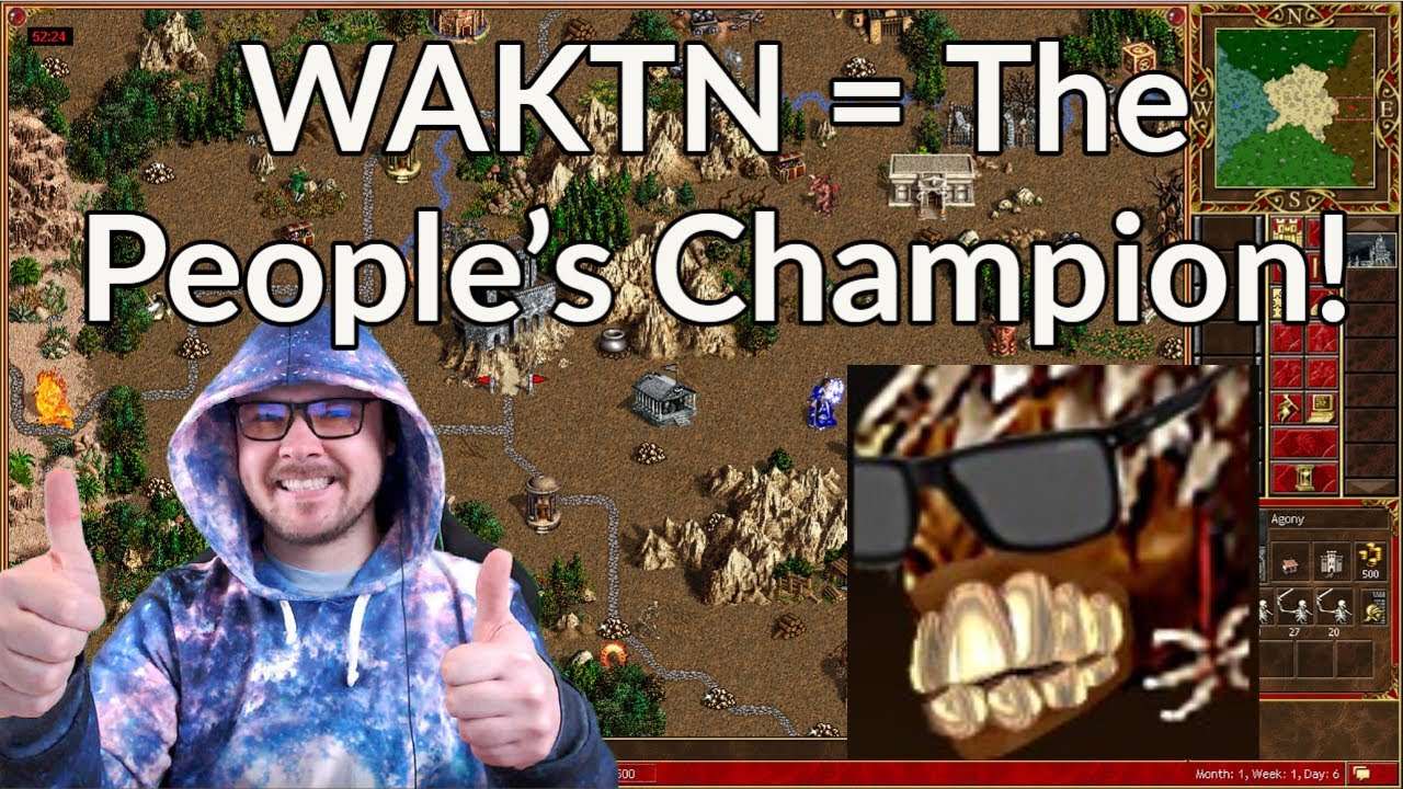 WAKTN: The People's Champion! || Heroes 3 Dungeon Gameplay || Jebus Cross || Alex_The_Magician