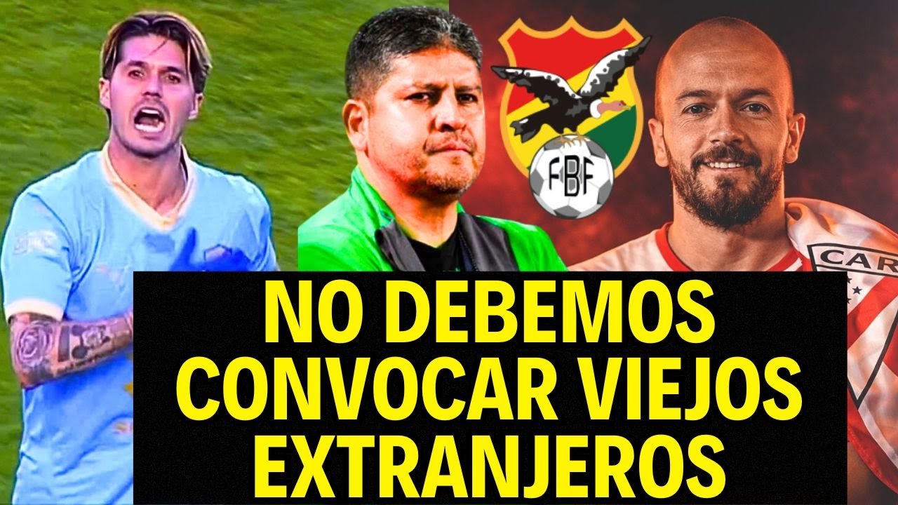 EXPLOTO OSCAR VILLEGAS CONVOCA A GODOY 😡 Y EL PATO RODRIGUEZ? 😡 SELECCION BOLIVIANA FUTBOLISTA ZURDO