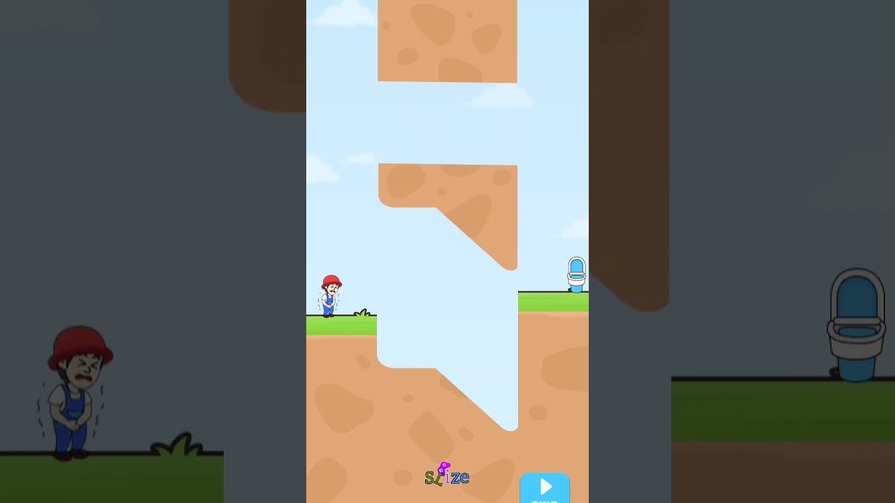 funny toilet run game #games #gaming #rungame