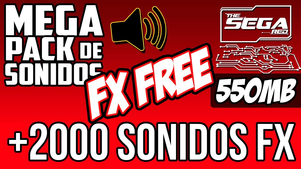 MEGA PACK de Efectos de Sonidos (GRATIS) +2000 SONIDOS para tus V&Iacute;DEOS | [MEGA/MEDIAFIRE] | 2026