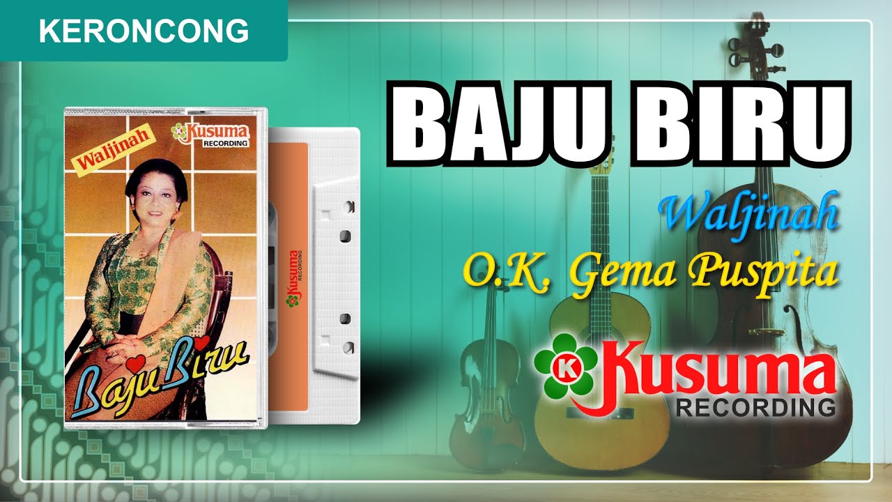 ORKES KERONCONG LANGGAM WALJINAH - BAJU BIRU - PUTRI SOLO - PULAU KENANGAN(AUDIO MASTER HQ ORISINIL)