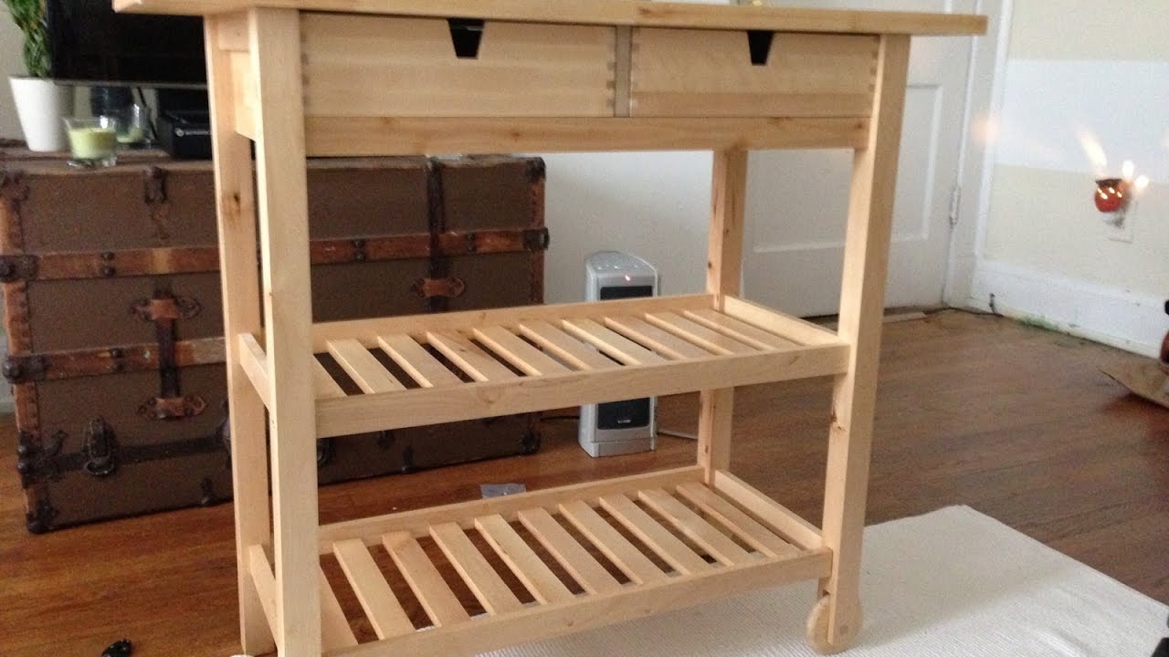Adorable Kitchen Carts On Wheels Design Ideas