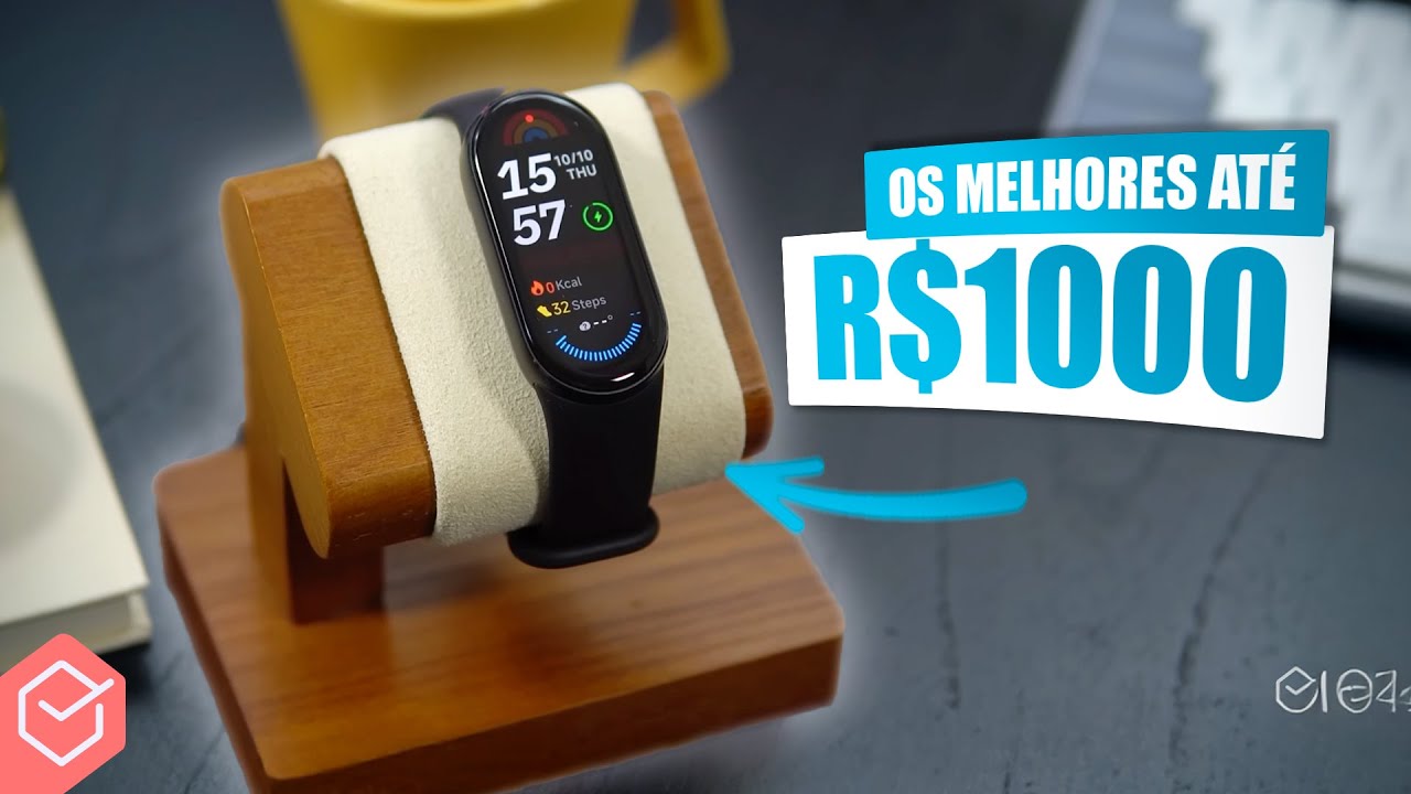 SMARTWATCHES BONS e BARATOS para comprar em 2025! (TOP 10 MELHORES até R$1000)