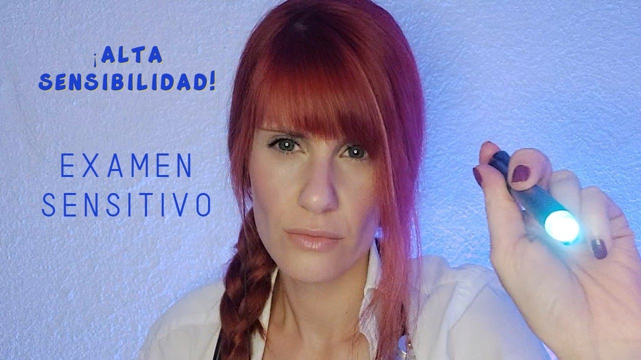 ASMR en español | Roleplay sensitivo | Examen sensibilidad