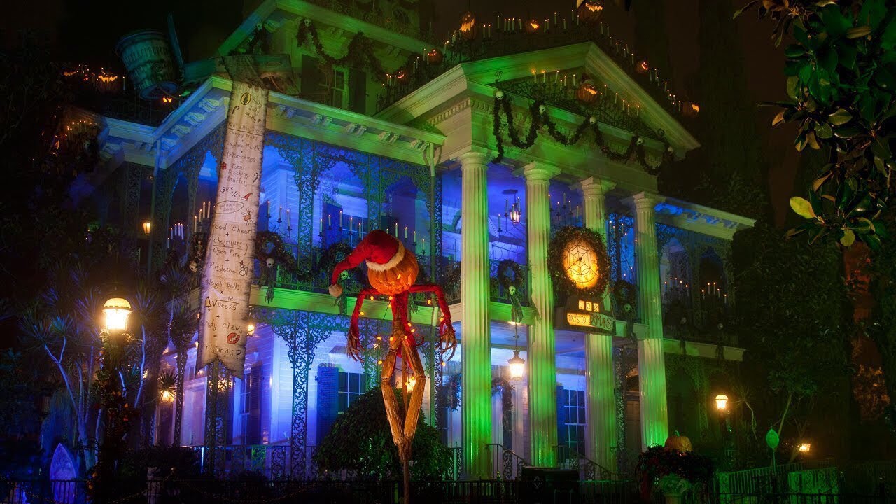 [2019] Haunted Mansion Holiday *NEW* @ Disneyland Park | HD POV | Ride & Queue | Low Light |
