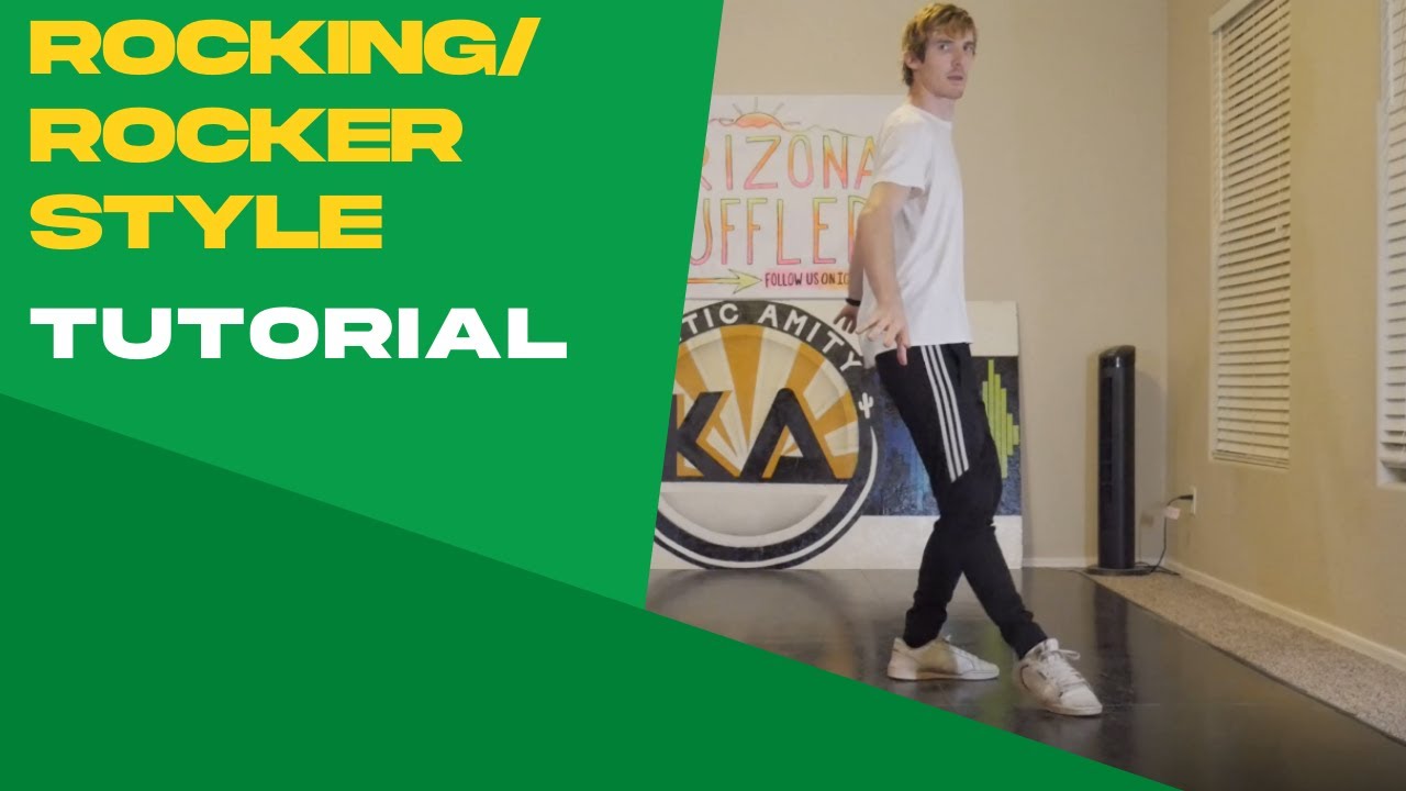 The Melbourne Shuffle (Rocking / T steps / Rocker Style Tutorial)