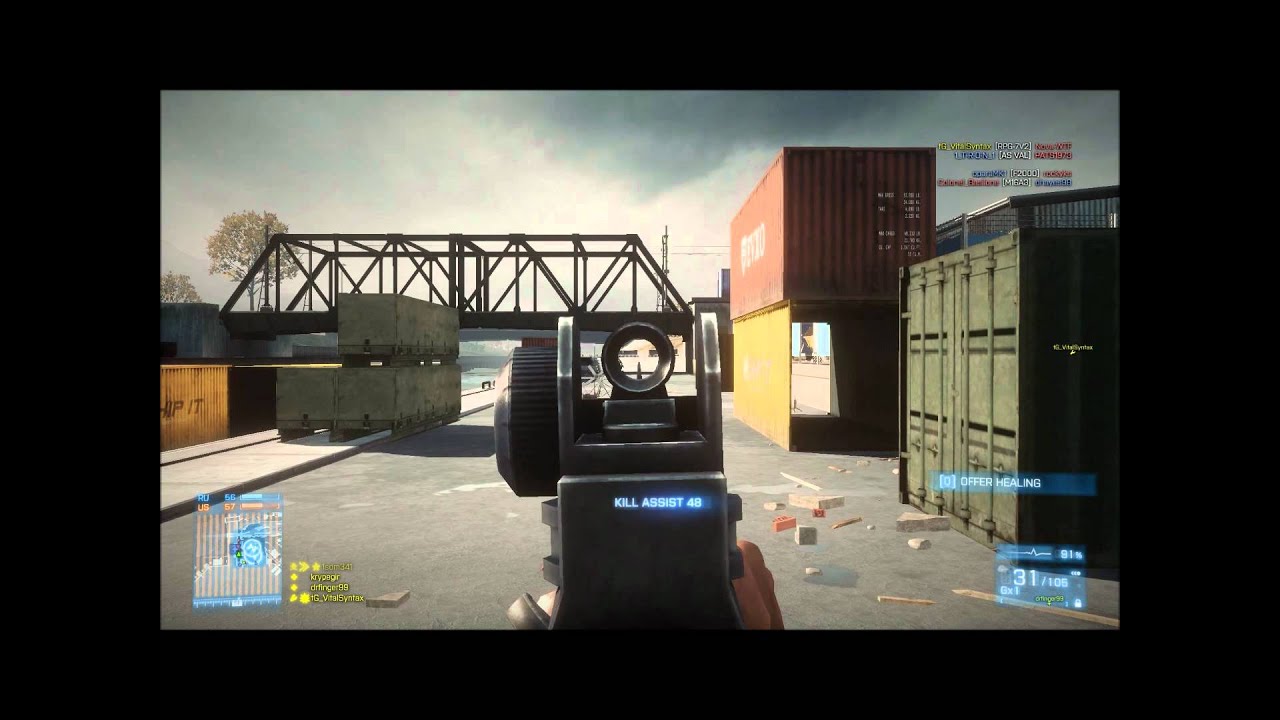 BF3: AUG A3 Gameplay & commentary!