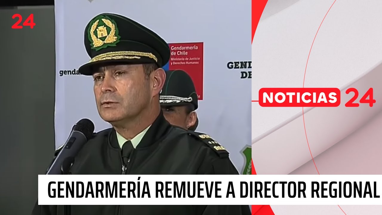 Gendarmería remueve a director regional de Atacama tras liberación de reos por error | 24 Horas