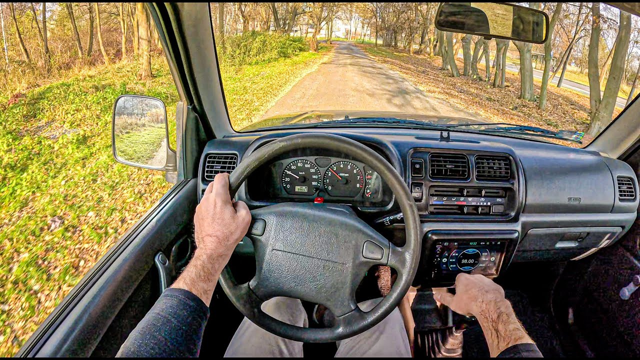 1999 Suzuki Jimny (1.3L 80 hp) | POV Test Drive #2615 Joe Black