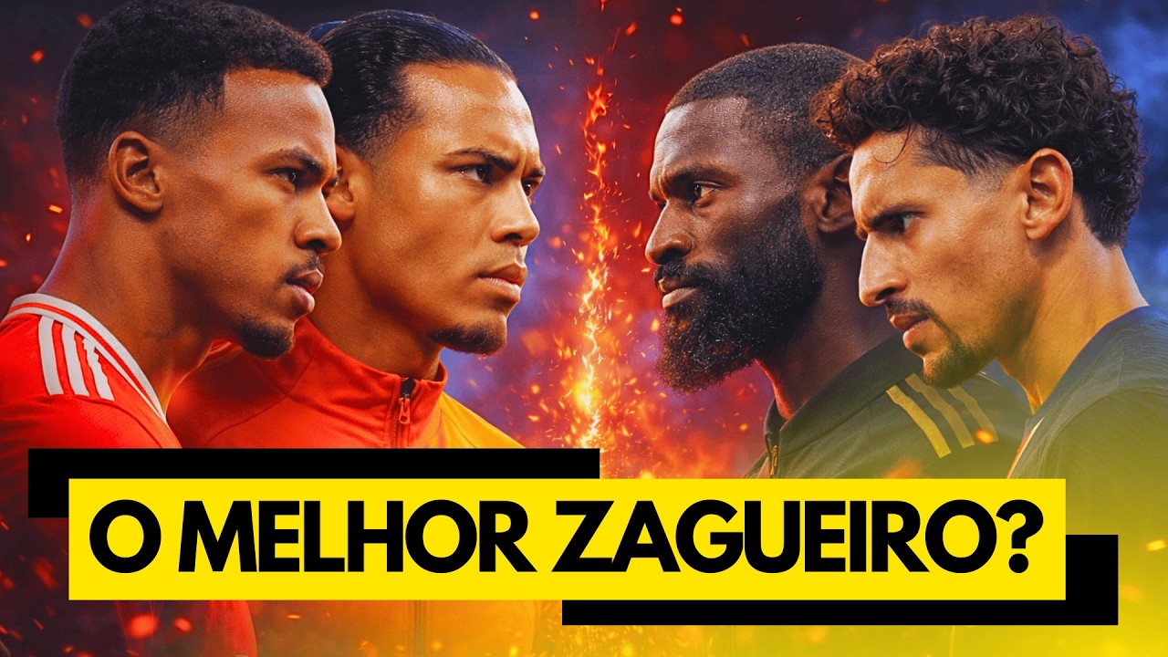 QUEM É MELHOR: Van Dijk, Rüdiger, Marquinhos ou Gabriel? | FUTEBOL | NAÇÃO FC
