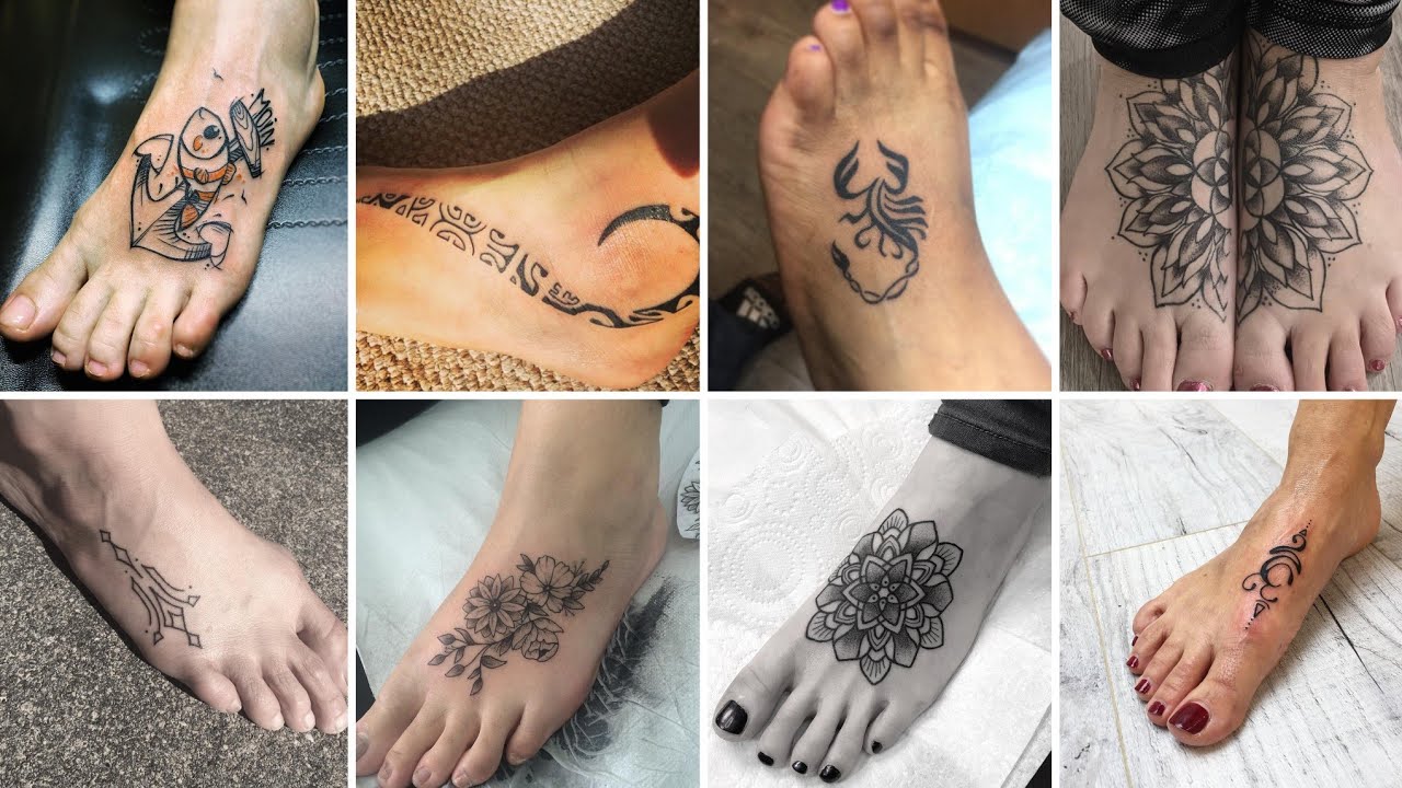 latest foot tattoo designs for women || tattoosdesigns for men and women || tattoozbuddy