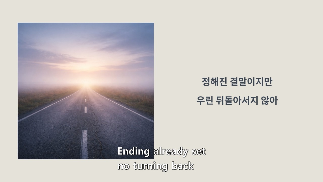 마지막 약속(One Last Promise)