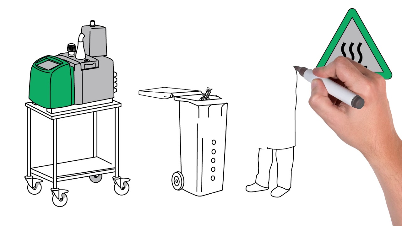 Safe, automatic filling for hot melt adhesive granules