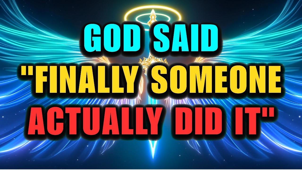 Chosen One: God Said He Has Been Waiting a Long Time and Finally Someone Actually Did It — You!