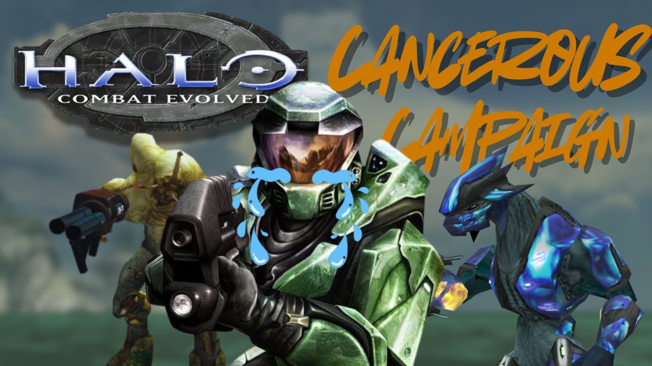 My Stream Went Down | Halo CE: Cancerous Campaign