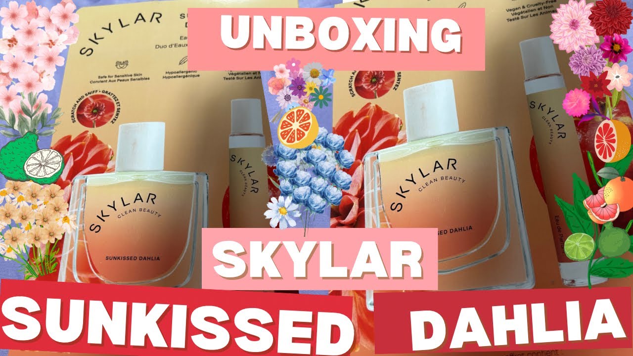РАСПАКОВКА ЛЕТА: Я только что получила Skylar Sunkissed Dahlia и мне очень нравится его цитрусовы...