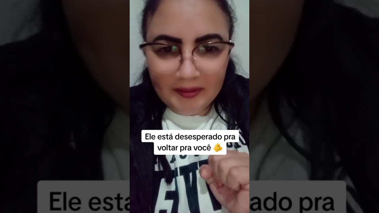 Ele está sentindo na pele a falta que você faz!😭