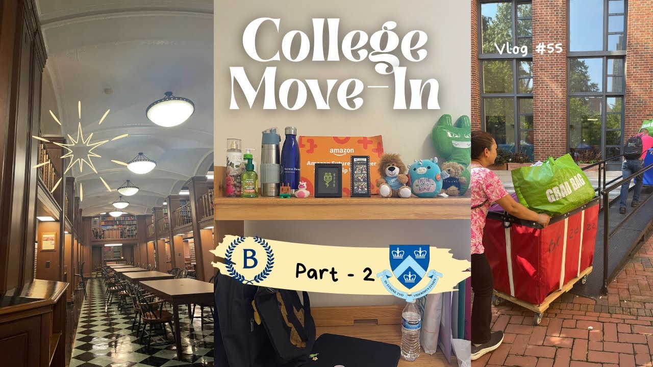 College Move-In Day VLOG | Columbia University(First Year) | Barnard College | unpacking | Dorm Tour