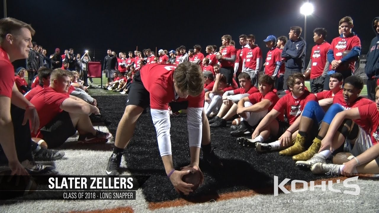 Slater Zellers | #1 Ranked Long Snapper in America | Cal Commit