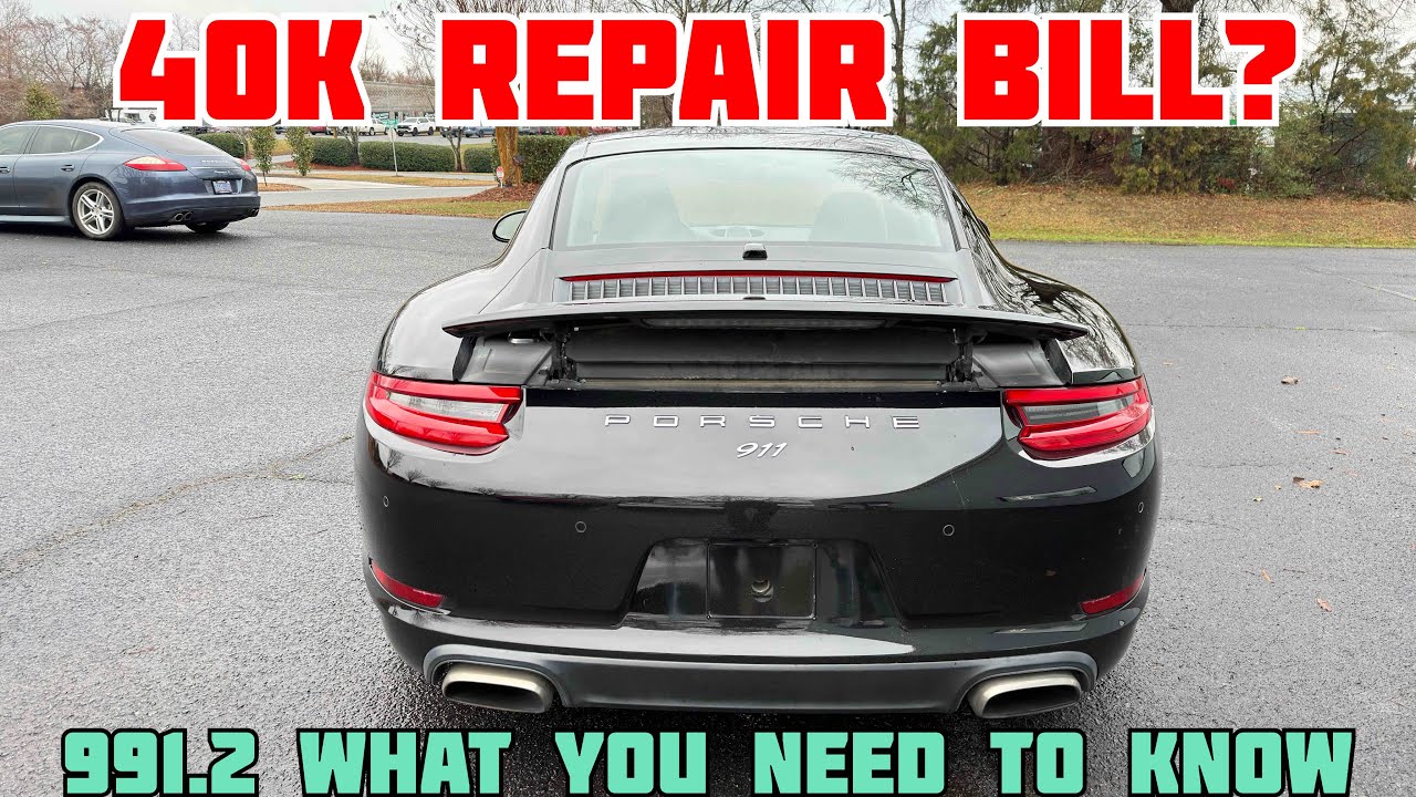 Ремонт коробки передач PDK на Porsche 991.2 Carrera 40k 2019 года выпуска, обнаруженный во время ...