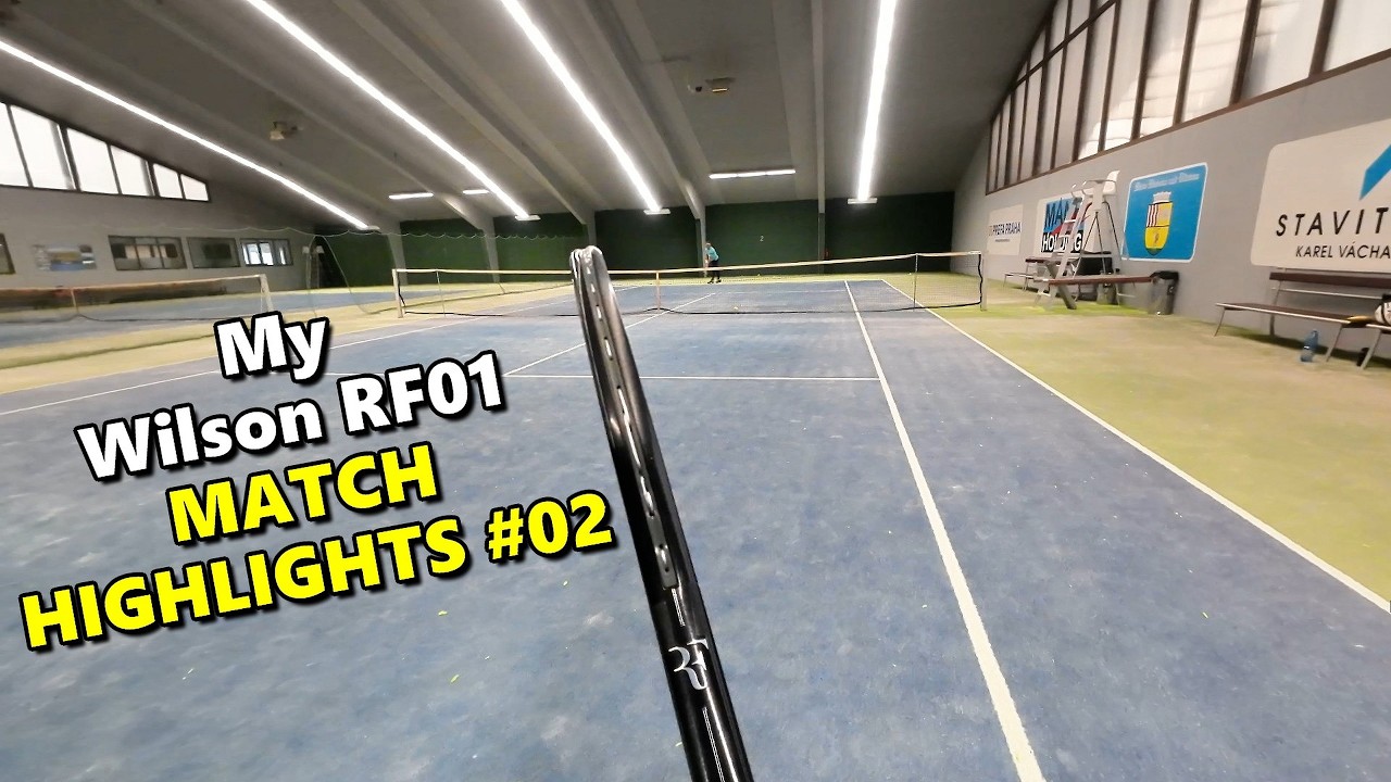 🎾 Мои лучшие моменты игры с клюшкой Wilson RF01 #02 🎬 - Часть долгосрочного обзора