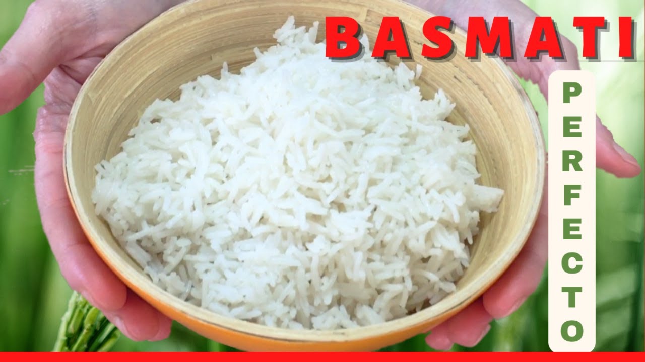 🔴Cómo COCER ARROZ BASMATI PERFECTO en 3 PASOS ✅ [SUELTO y ESPONJOSO]🍚