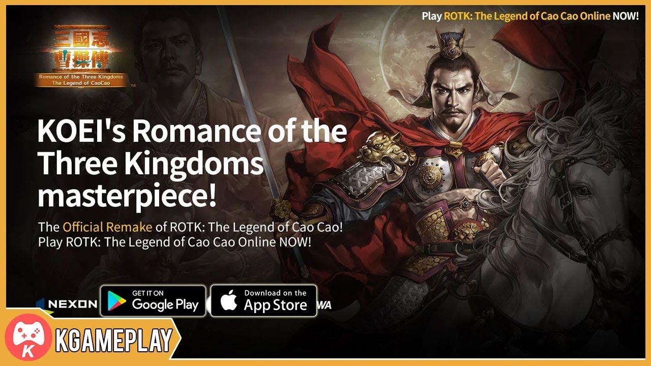 ROTK The Legend of CaoCao Gameplay iOS Android