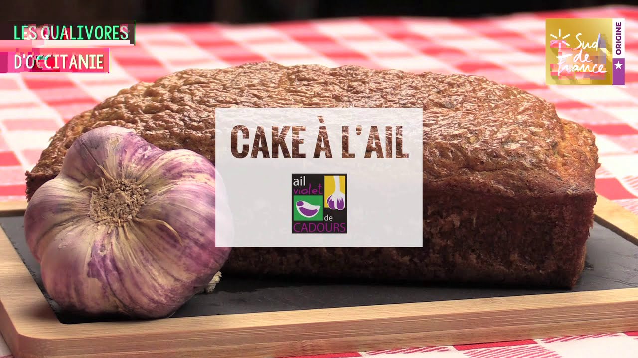 Cake &agrave; l'Ail violet de Cadours
