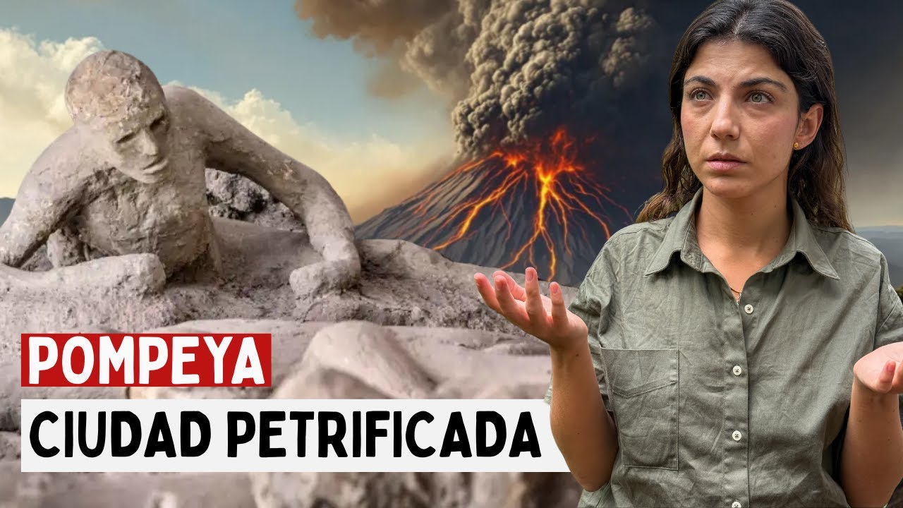 POMPEYA: PERSONAS PETRIFICADAS por cenizas 2000 años después. 
