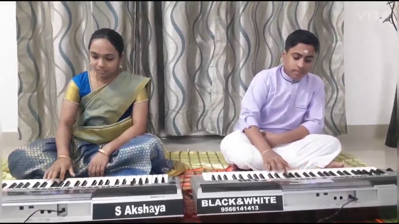 Akshaya and Adithya - Keyboard Performance - Part 1