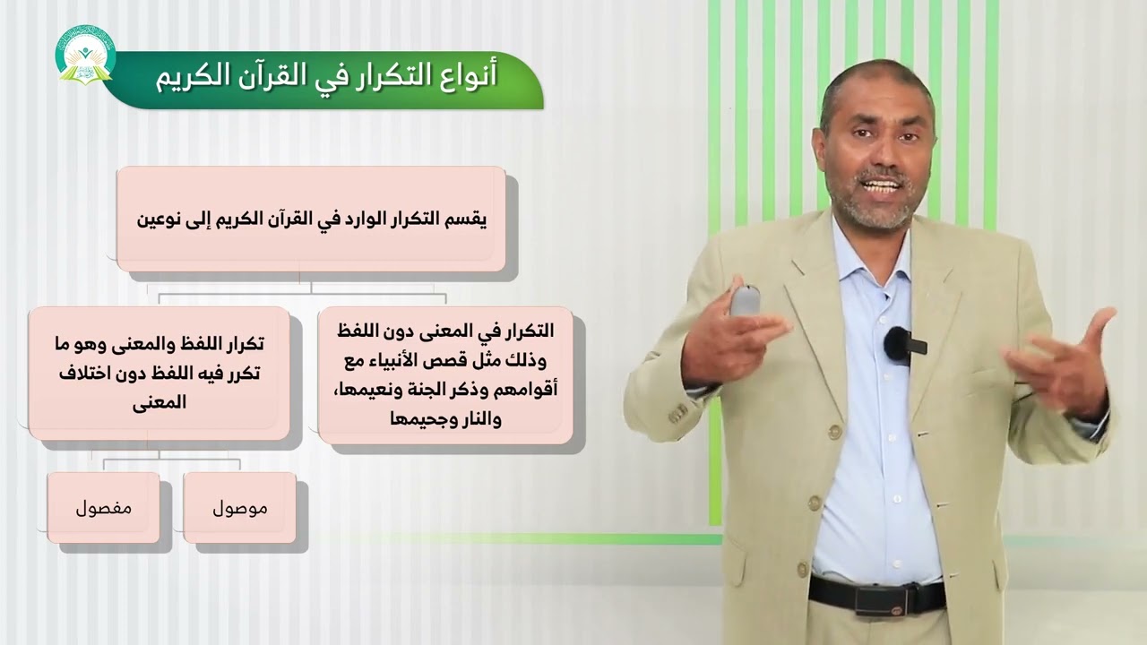 المحاضرة (9) دراسة بعض الظواهر في القصص القرآن - تقديم: أ.د. عبدالحق غانم القريضي