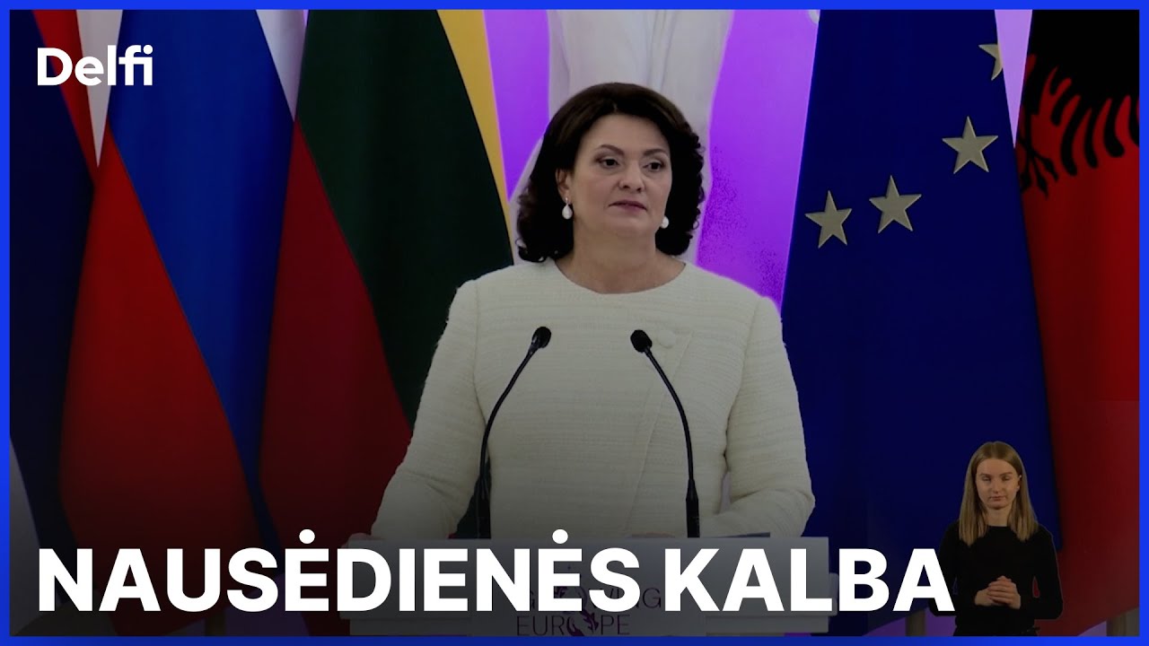 I&scaron;kilmingame renginyje &ndash; Nausėdienės kalba