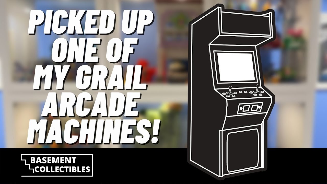 PICKED UP ONE OF MY GRAIL ARCADE MACHINES! A WORK IN PROGRESS!