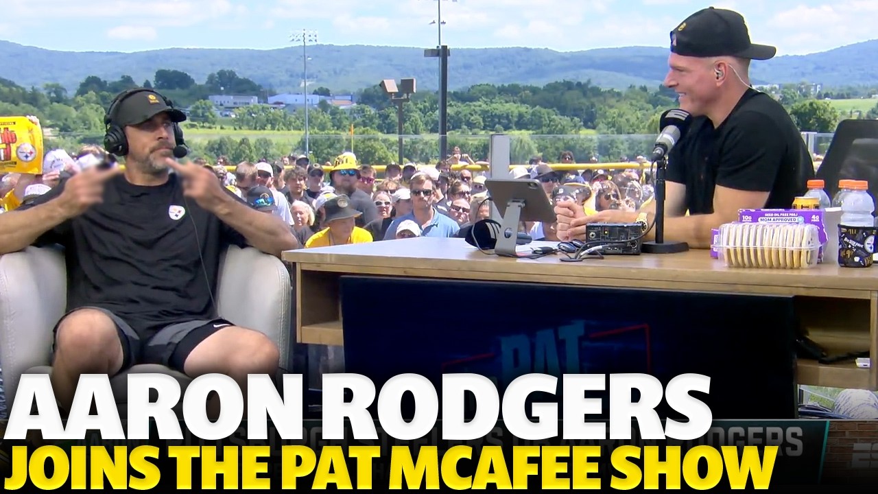 Aaron Rodgers Joins The Pat McAfee Show Ahead Of His Final NFL Season